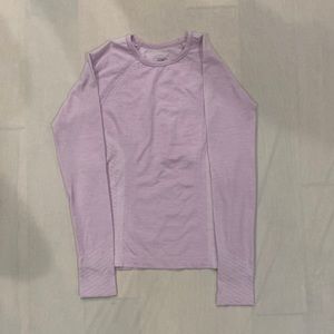 Athleta purple glitter top size M (8/10)